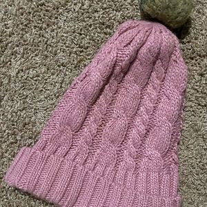 Hobo winter hat with Pom Pom